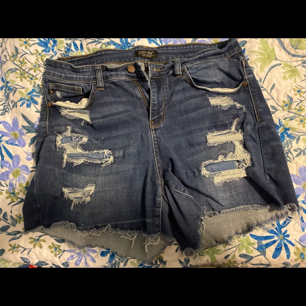 Judy Blue 1X Denim shorts